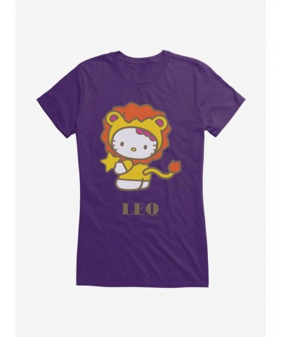 Hello Kitty Star Sign Leo Girls T-Shirt $6.37 T-Shirts