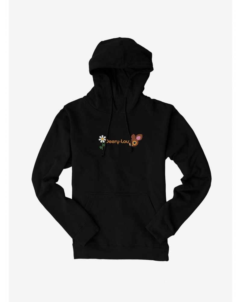 Deery-Lou Flower Logo Hoodie $13.65 Hoodies