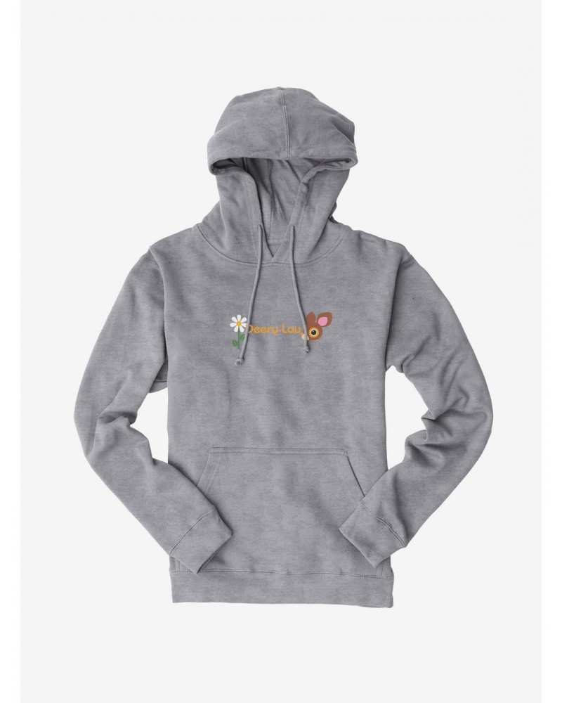 Deery-Lou Flower Logo Hoodie $13.65 Hoodies