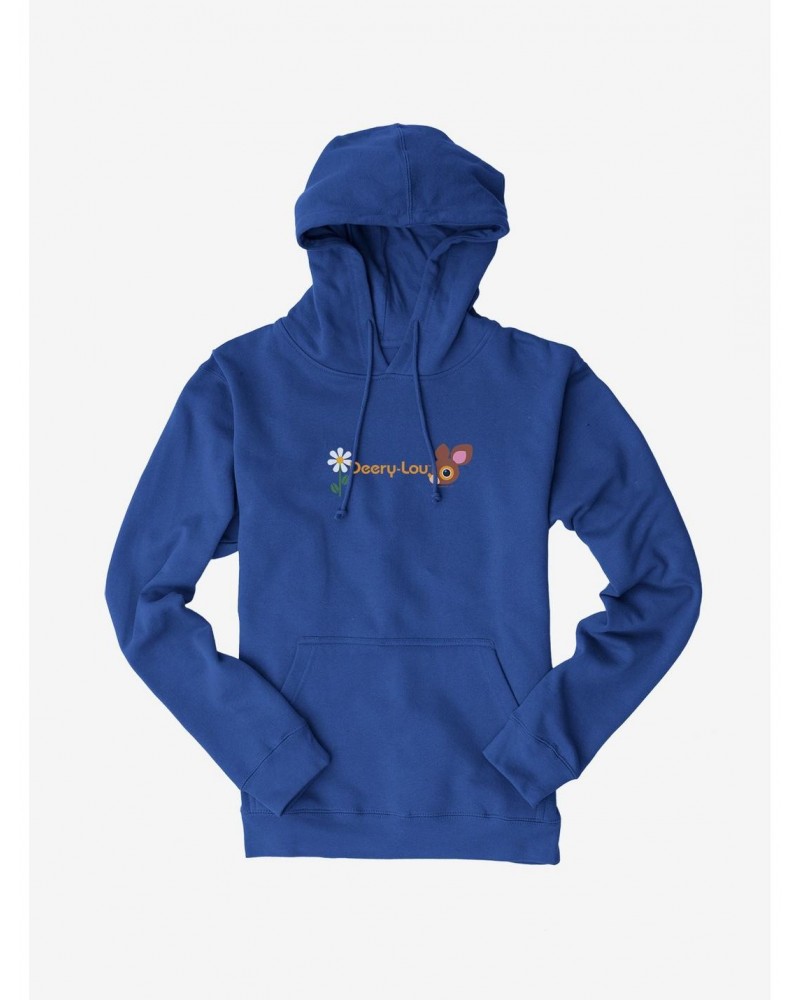 Deery-Lou Flower Logo Hoodie $13.65 Hoodies