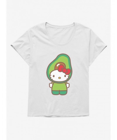 Hello Kitty Five A Day Avacado Girls T-Shirt Plus Size $8.32 T-Shirts