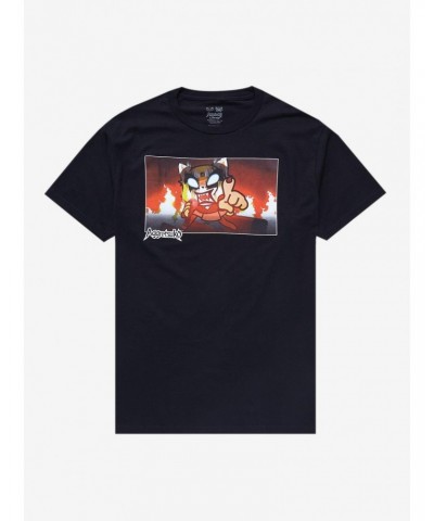 Aggretsuko Flame T-Shirt $4.27 T-Shirts