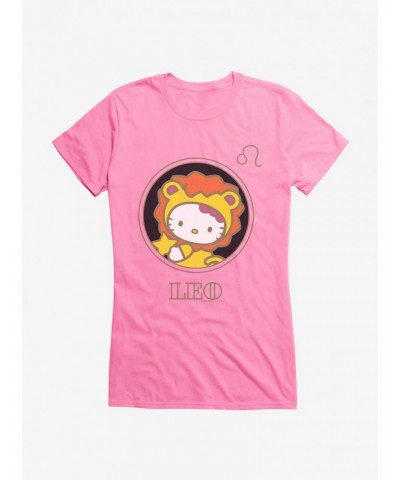 Hello Kitty Star Sign Leo Stencil Girls T-Shirt $8.76 T-Shirts