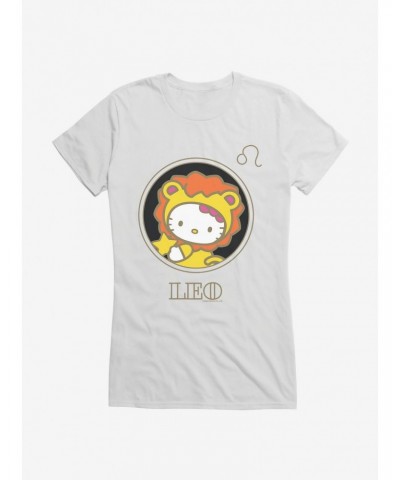 Hello Kitty Star Sign Leo Stencil Girls T-Shirt $8.76 T-Shirts