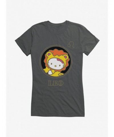 Hello Kitty Star Sign Leo Stencil Girls T-Shirt $8.76 T-Shirts