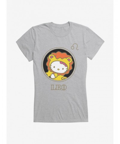 Hello Kitty Star Sign Leo Stencil Girls T-Shirt $8.76 T-Shirts