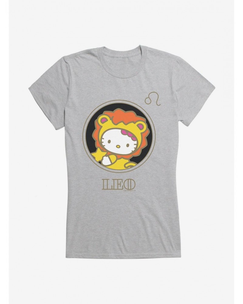 Hello Kitty Star Sign Leo Stencil Girls T-Shirt $8.76 T-Shirts