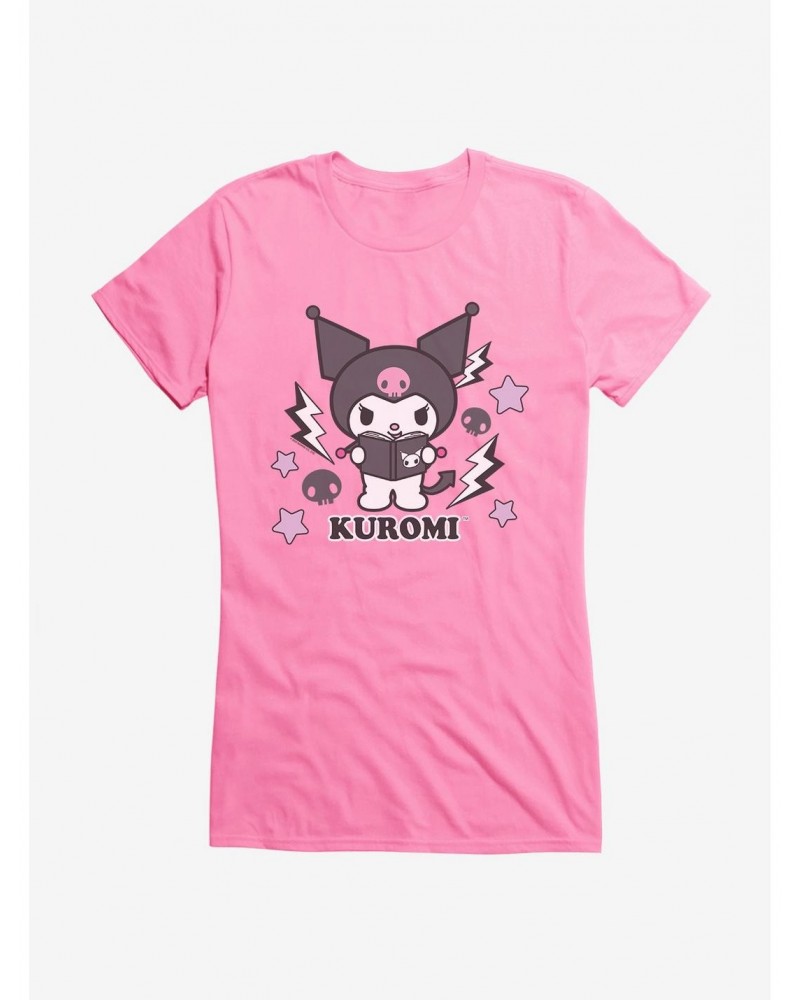 Kuromi Halloween Spells Girls T-Shirt $6.77 T-Shirts