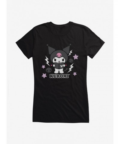 Kuromi Halloween Spells Girls T-Shirt $6.77 T-Shirts