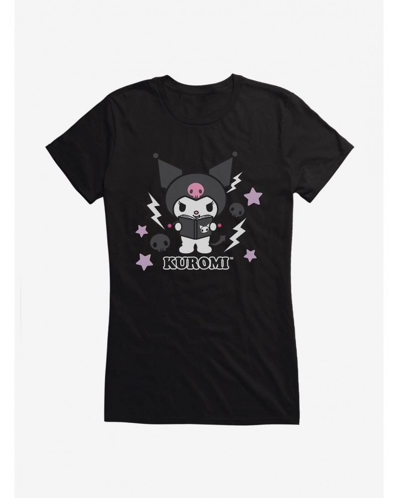 Kuromi Halloween Spells Girls T-Shirt $6.77 T-Shirts