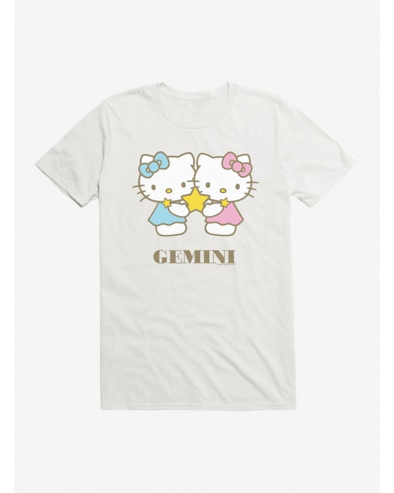 Hello Kitty Star Sign Gemini T-Shirt $5.93 T-Shirts