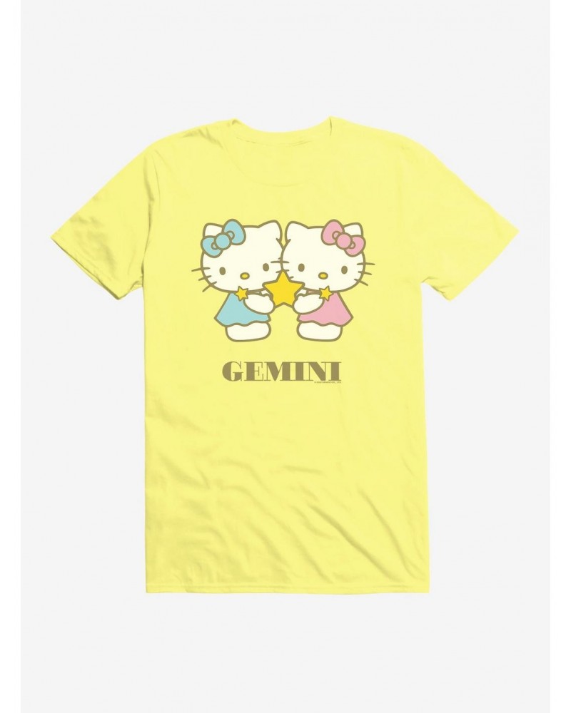 Hello Kitty Star Sign Gemini T-Shirt $5.93 T-Shirts