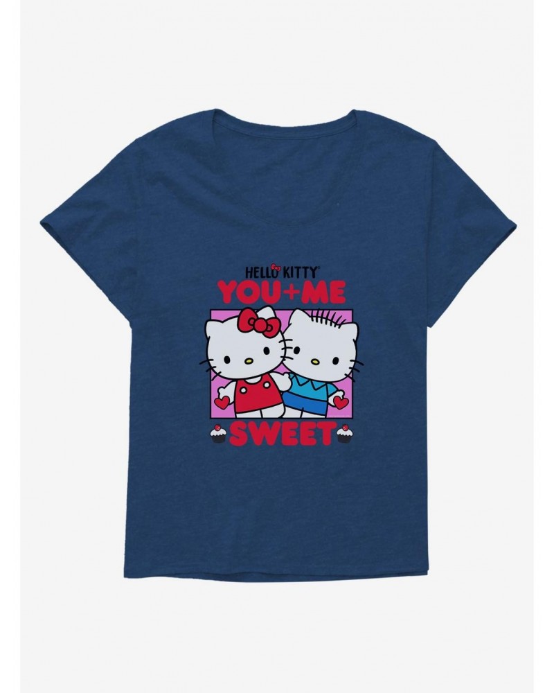 Hello Kitty You and Me Girls T-Shirt Plus Size $9.02 T-Shirts