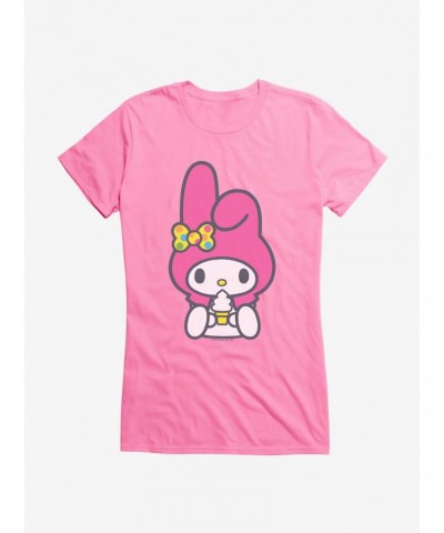 My Melody Loves Ice Cream Girls T-Shirt $6.77 T-Shirts