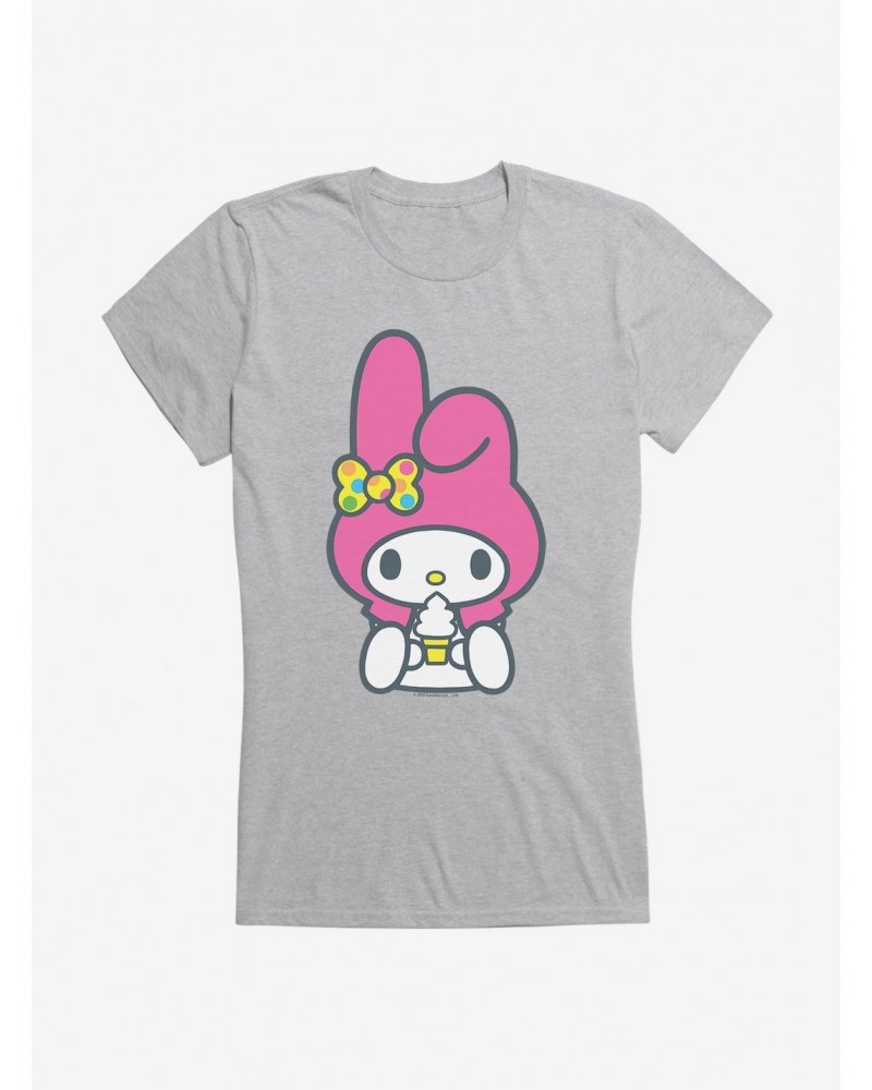 My Melody Loves Ice Cream Girls T-Shirt $6.77 T-Shirts