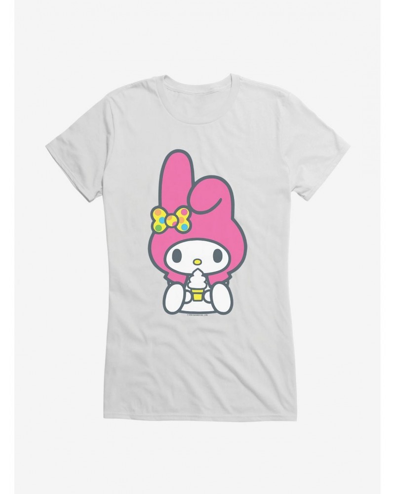 My Melody Loves Ice Cream Girls T-Shirt $6.77 T-Shirts