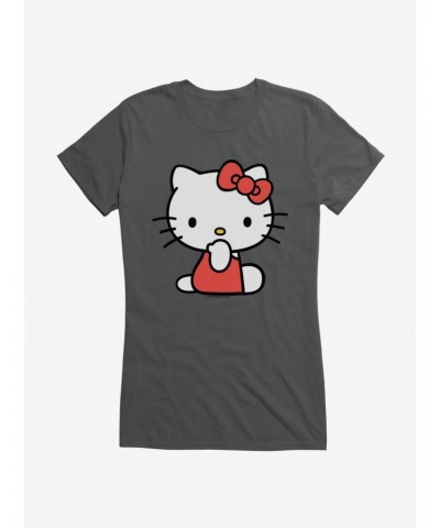 Hello Kitty Sitting Girls T-Shirt $6.77 T-Shirts