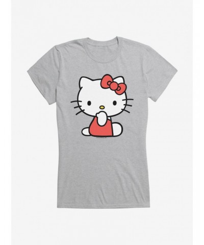 Hello Kitty Sitting Girls T-Shirt $6.77 T-Shirts