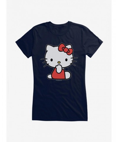 Hello Kitty Sitting Girls T-Shirt $6.77 T-Shirts