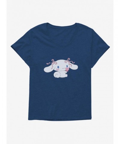 Cinnamoroll Heart Lollipop Girls T-Shirt Plus Size $8.32 T-Shirts