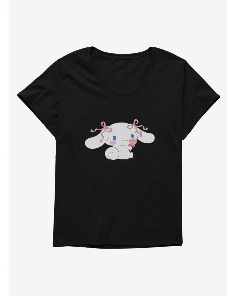 Cinnamoroll Heart Lollipop Girls T-Shirt Plus Size $8.32 T-Shirts