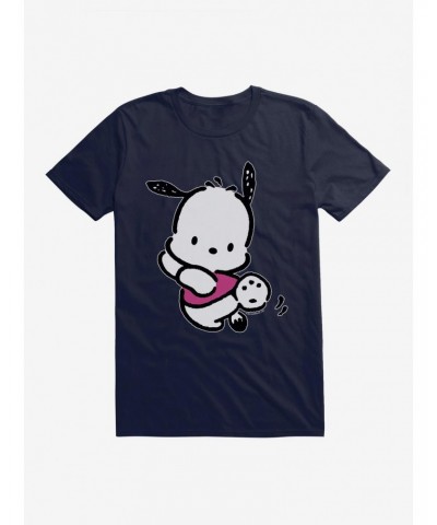 Pochacco Kicking It T-Shirt $8.80 T-Shirts