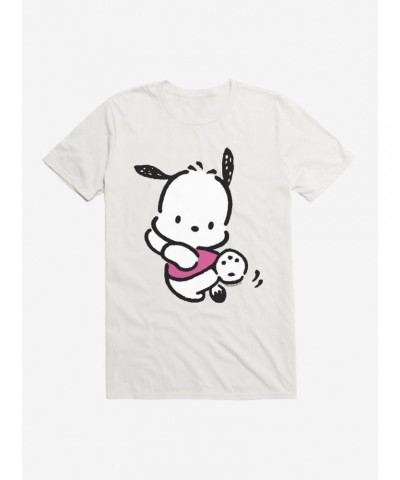 Pochacco Kicking It T-Shirt $8.80 T-Shirts