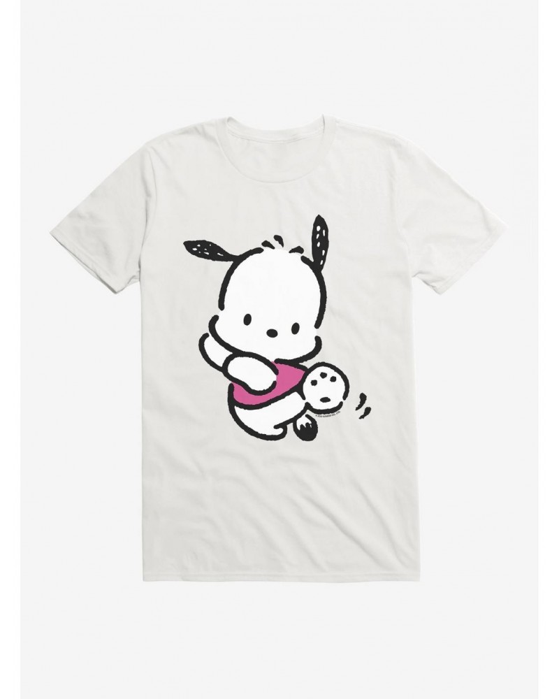 Pochacco Kicking It T-Shirt $8.80 T-Shirts