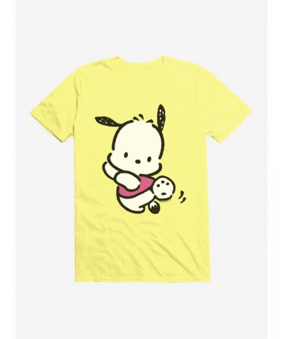 Pochacco Kicking It T-Shirt $8.80 T-Shirts