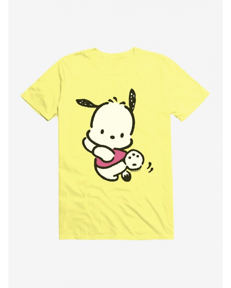 Pochacco Kicking It T-Shirt $8.80 T-Shirts