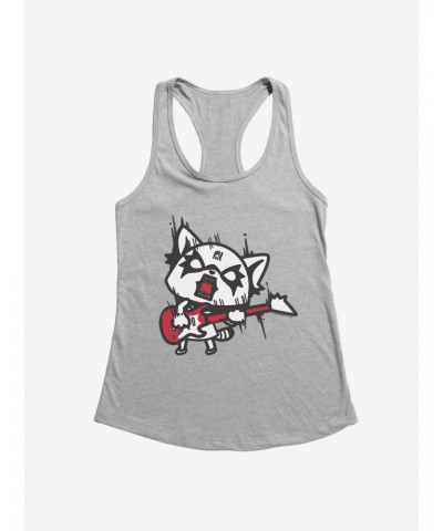 Aggretsuko Metal Hard Rock Girls Tank $6.37 Tanks