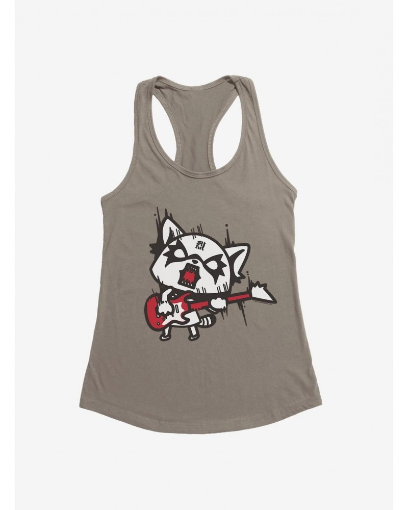 Aggretsuko Metal Hard Rock Girls Tank $6.37 Tanks