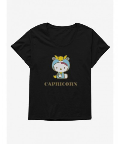 Hello Kitty Star Sign Capricorn Girls T-Shirt Plus Size $11.10 T-Shirts