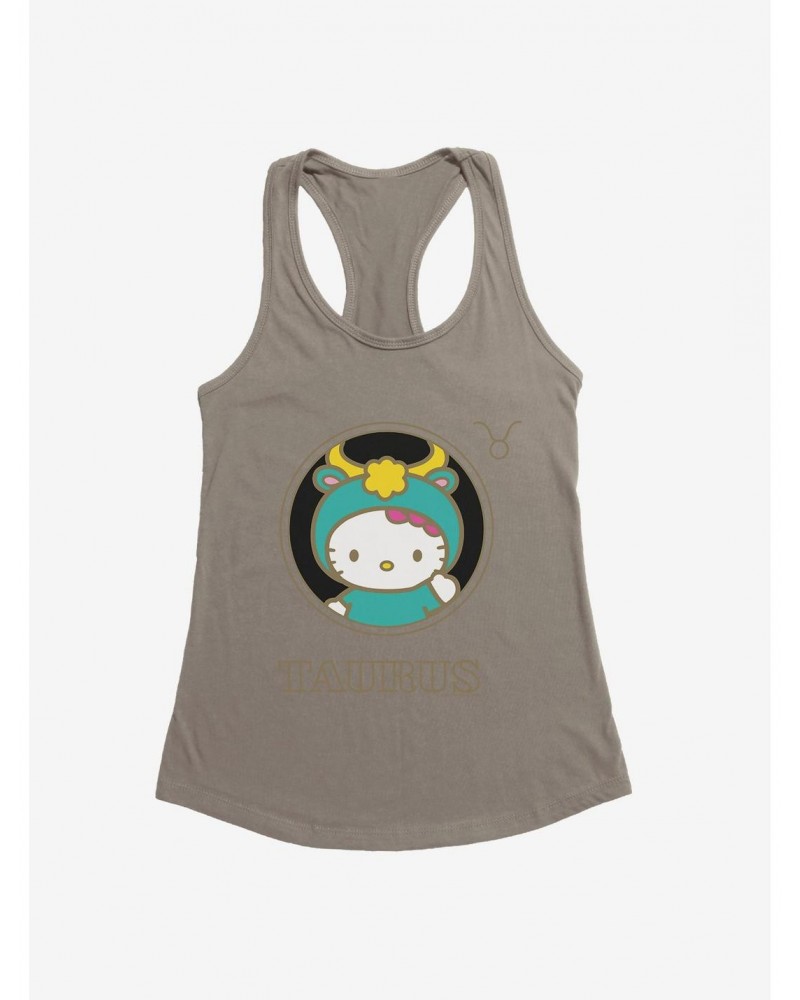 Hello Kitty Star Sign Taurus Stencil Girls Tank $9.36 Tanks