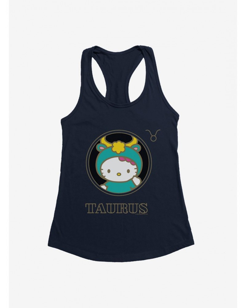 Hello Kitty Star Sign Taurus Stencil Girls Tank $9.36 Tanks