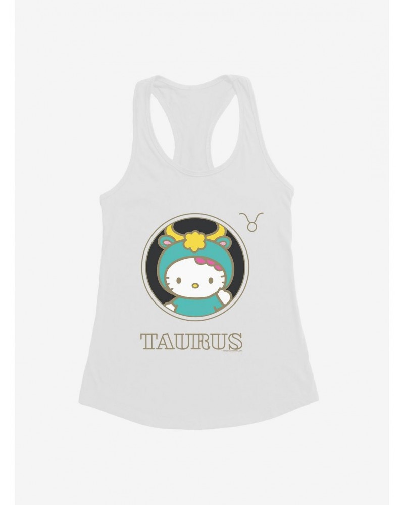 Hello Kitty Star Sign Taurus Stencil Girls Tank $9.36 Tanks