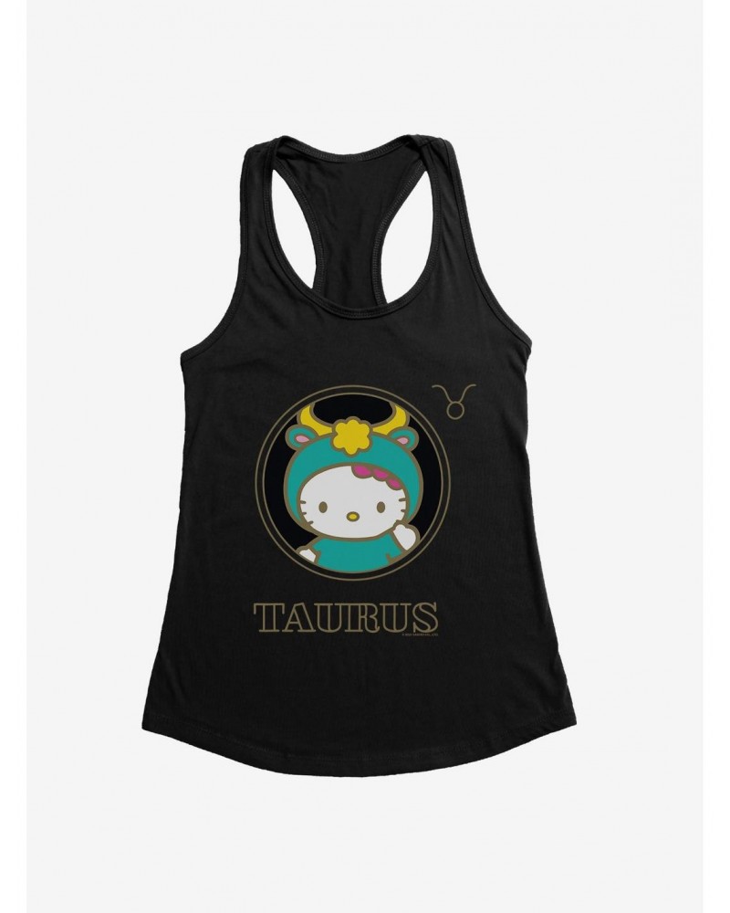 Hello Kitty Star Sign Taurus Stencil Girls Tank $9.36 Tanks