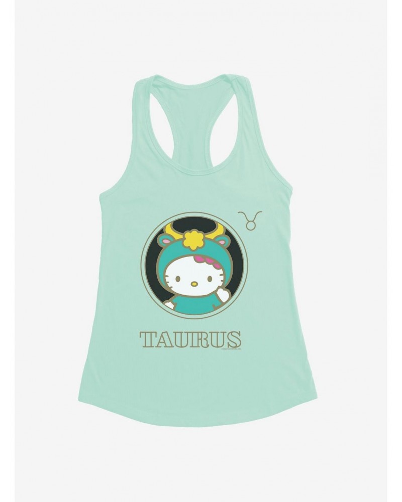 Hello Kitty Star Sign Taurus Stencil Girls Tank $9.36 Tanks