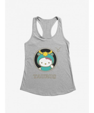 Hello Kitty Star Sign Taurus Stencil Girls Tank $9.36 Tanks