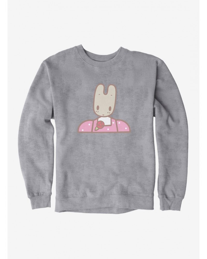 Marron Cream Pink Bunny Sweatshirt $10.04 Sweatshirts