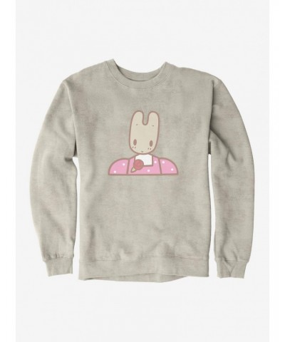 Marron Cream Pink Bunny Sweatshirt $10.04 Sweatshirts