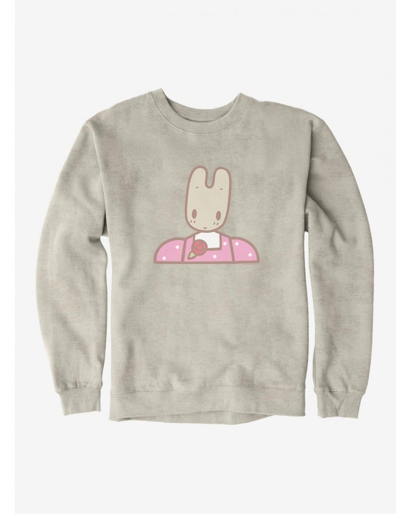 Marron Cream Pink Bunny Sweatshirt $10.04 Sweatshirts