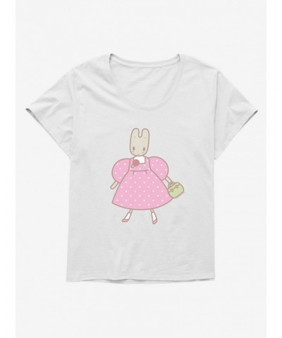Marron Cream Fashionista Girls T-Shirt Plus Size $8.32 T-Shirts