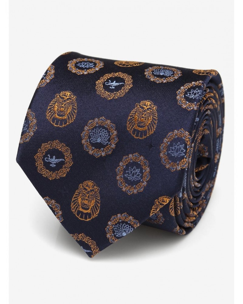 Disney Aladdin Lamp And Cave Of Wonders Men's Tie $26.20 Ties