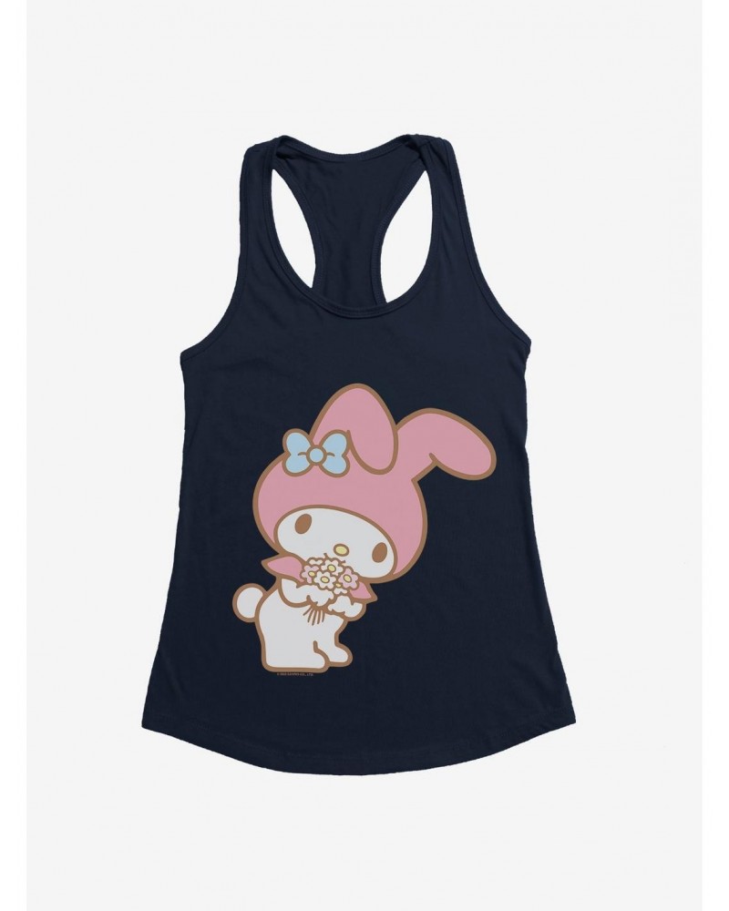 My Melody Bouquet Of Flowers Girls Tank $7.37 Tanks