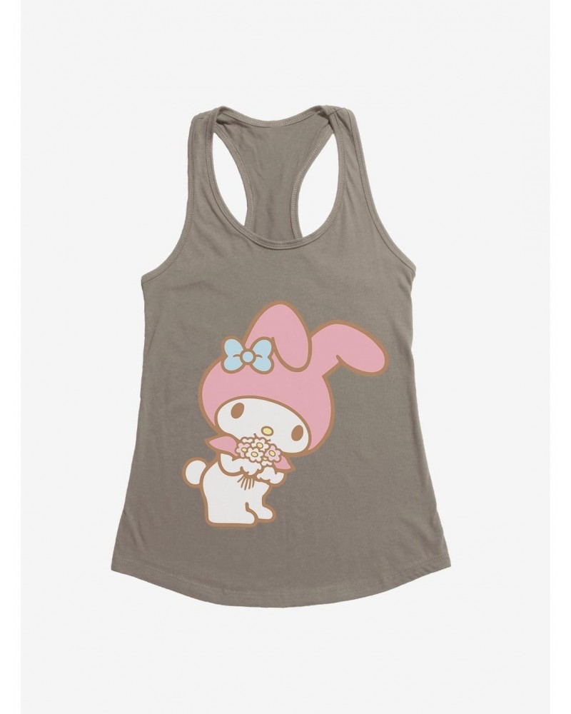 My Melody Bouquet Of Flowers Girls Tank $7.37 Tanks