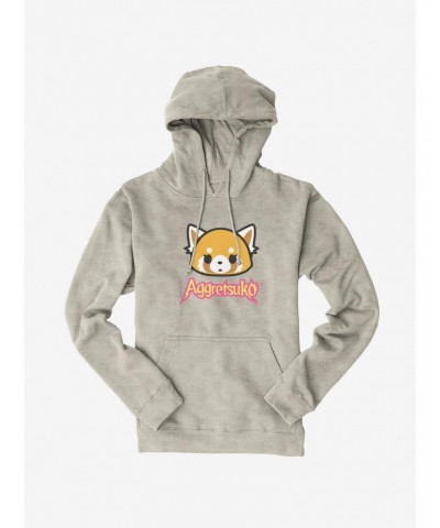 Aggretsuko Face Icon Hoodie $17.96 Hoodies