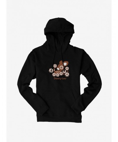 Deery-Lou Floral Design Hoodie $12.93 Hoodies