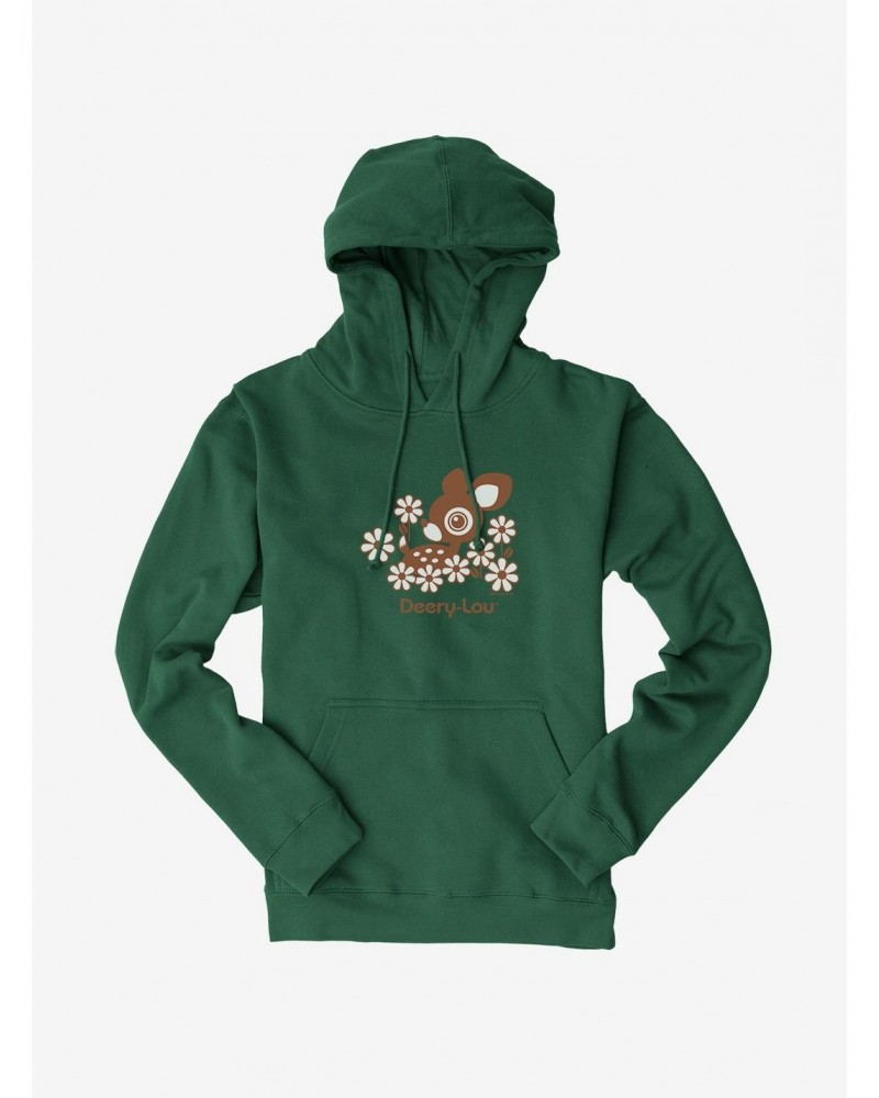 Deery-Lou Floral Design Hoodie $12.93 Hoodies