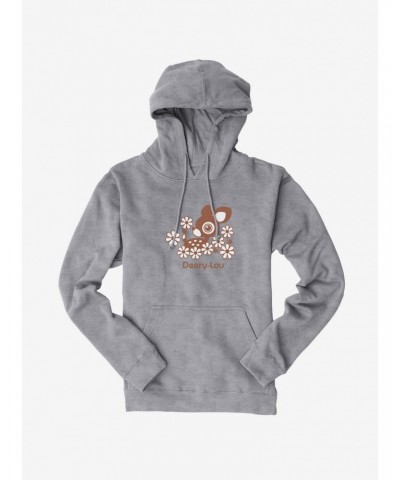 Deery-Lou Floral Design Hoodie $12.93 Hoodies